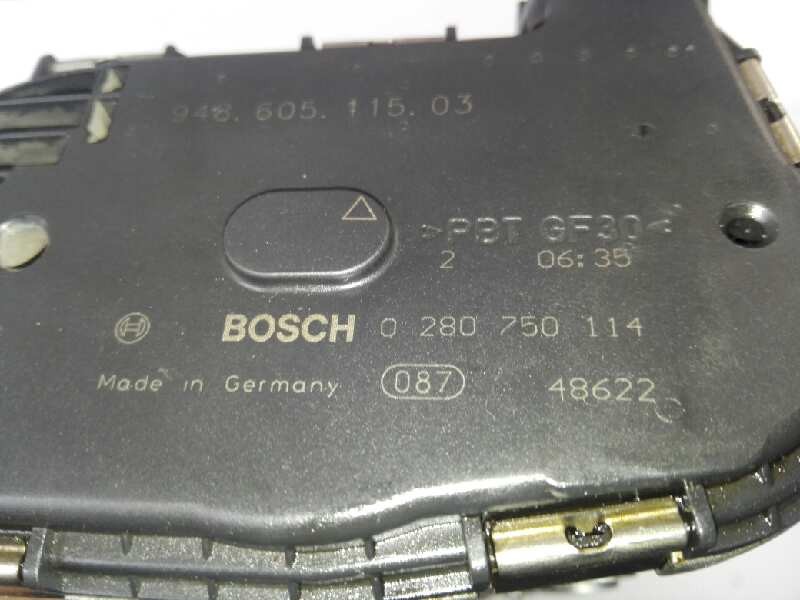 Recambio de caja mariposa para porsche cayenne (typ 9pa) 4.5 v8 cat referencia OEM IAM 94860511503 0280750114 