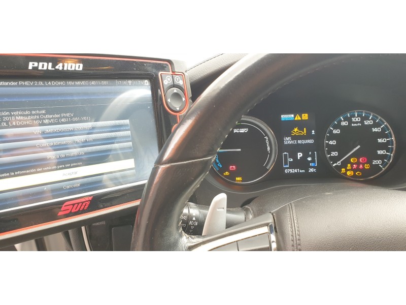 Recambio de motor completo para mitsubishi outlander (gf0) phev kaiteki 4wd referencia OEM IAM 4B11 S61+Y 