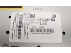 Recambio de sistema audio / radio cd para opel astra j lim. enjoy referencia OEM IAM 13334053   2
