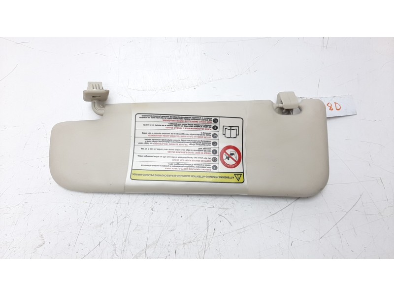 Recambio de parasol derecho para fiat nuova 500 (150) 1.2 cat referencia OEM IAM 735717010  