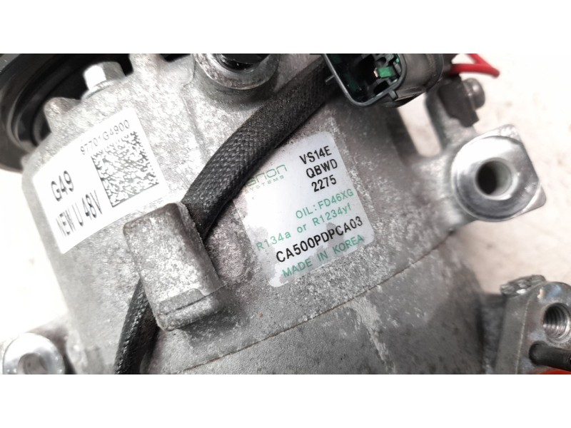 Recambio de compresor aire acondicionado para kia xceed drive referencia OEM IAM 97701G4900  
