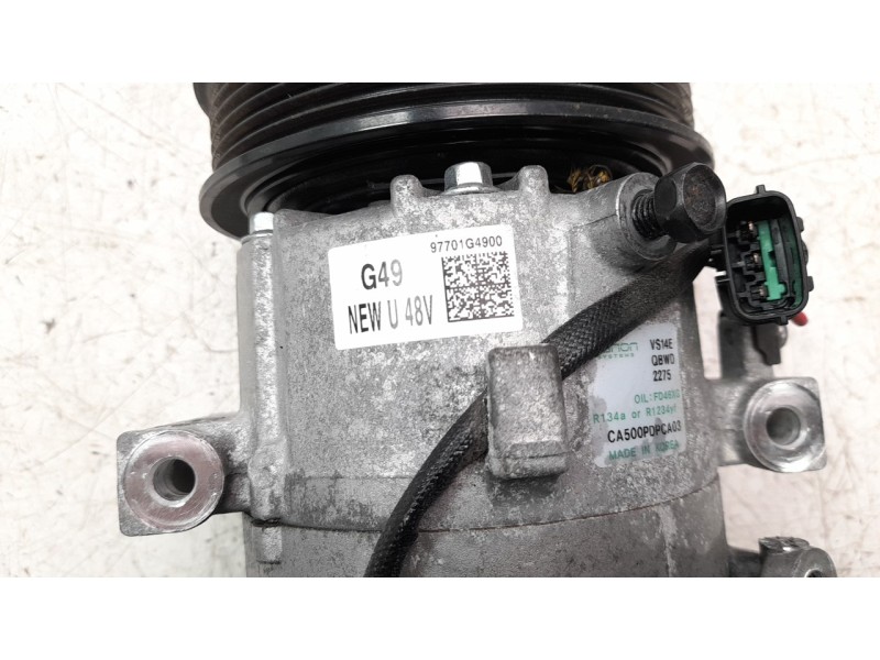 Recambio de compresor aire acondicionado para kia xceed drive referencia OEM IAM 97701G4900  