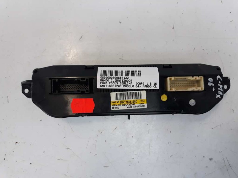 Recambio de mando climatizador para ford focus berlina (cap) 1.6 16v cat referencia OEM IAM 6N4T18C612AC  