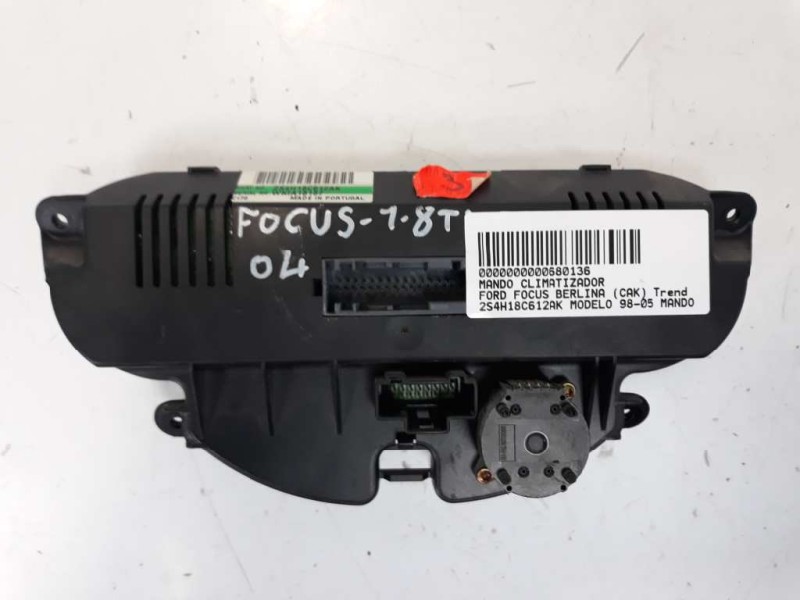 Recambio de mando climatizador para ford focus berlina (cak) trend referencia OEM IAM 2S4H18C612AK WBTA10476 