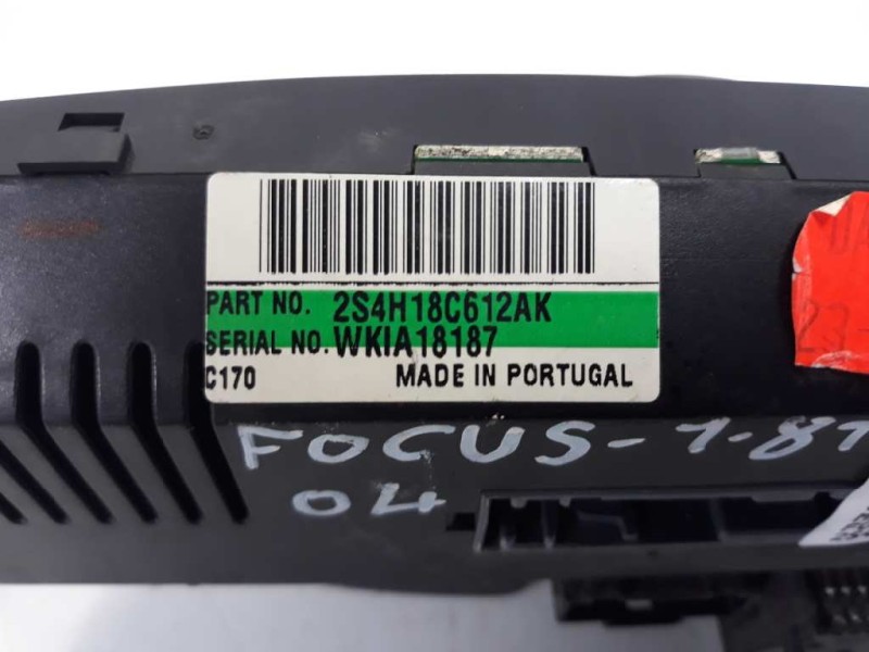 Recambio de mando climatizador para ford focus berlina (cak) trend referencia OEM IAM 2S4H18C612AK WBTA10476 