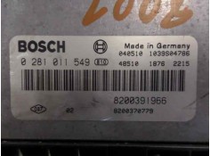 Recambio de centralita motor uce para renault scenic ii luxe dynamique referencia OEM IAM 8200391966 0281011549 8200370779 2