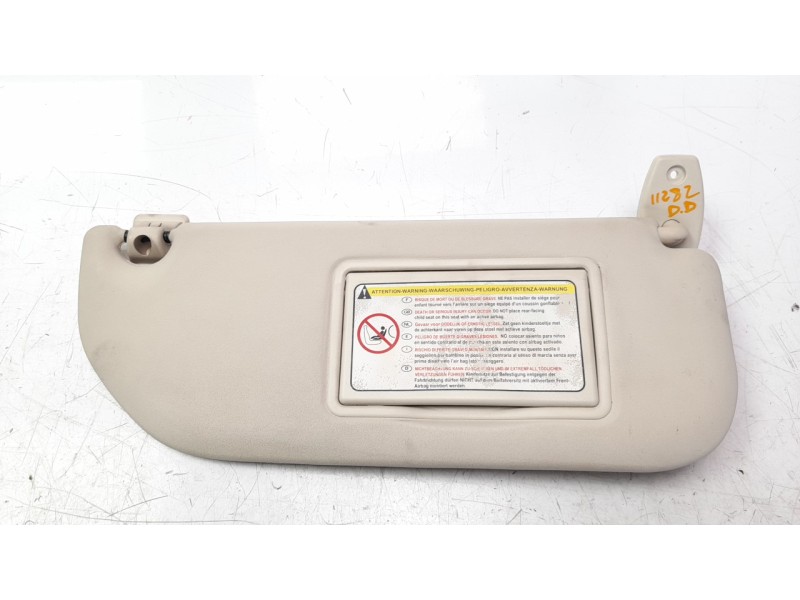 Recambio de parasol derecho para citroen c4 berlina 1.6 16v hdi referencia OEM IAM 8143JF  