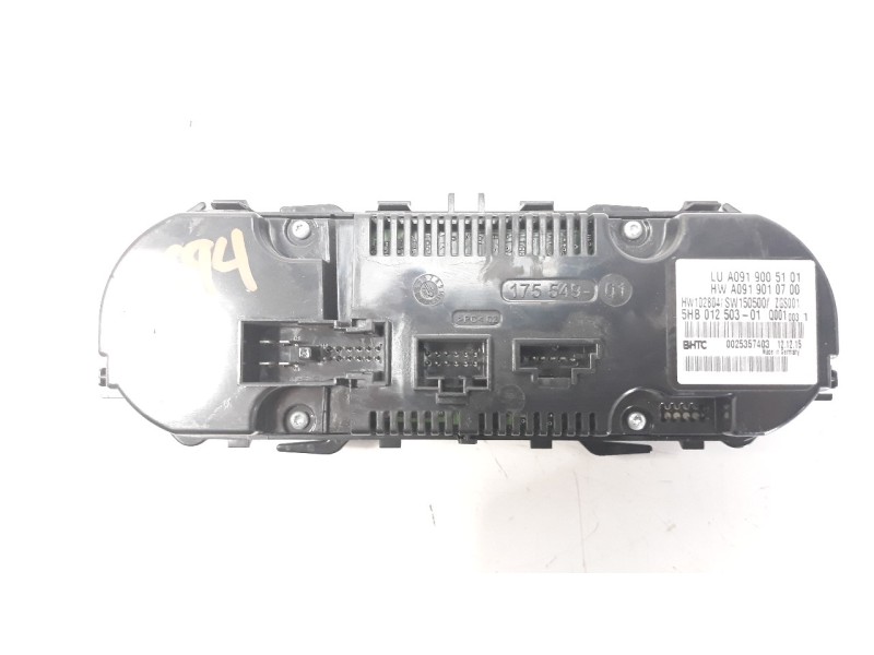 Recambio de mando climatizador para infiniti q30 2.2d sport referencia OEM IAM A0919005101 A0919010700 