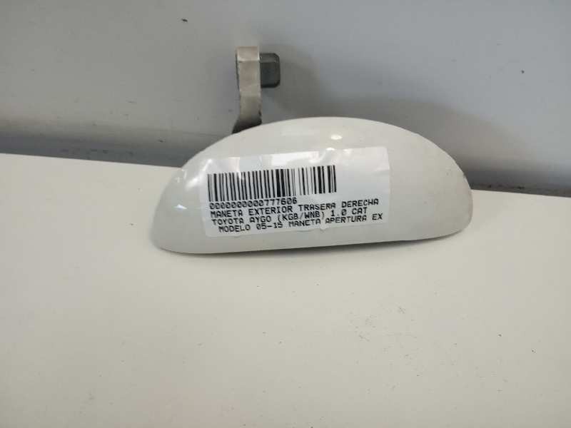 Recambio de maneta exterior trasera derecha para toyota aygo (kgb/wnb) 1.0 cat referencia OEM IAM 692300H011  