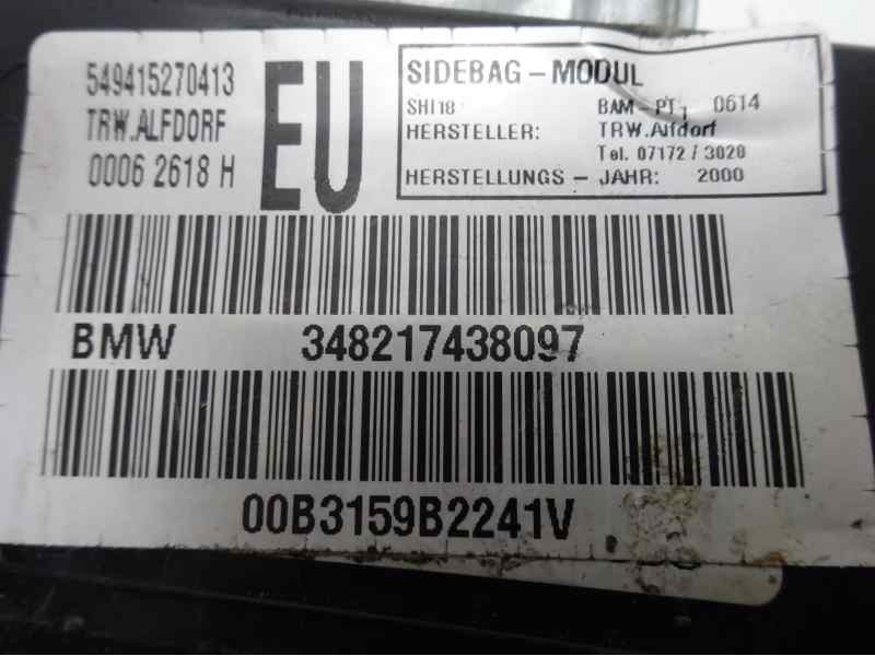 Recambio de airbag lateral derecho para bmw serie 3 berlina (e46) 320d referencia OEM IAM 348217438097 348217438097 