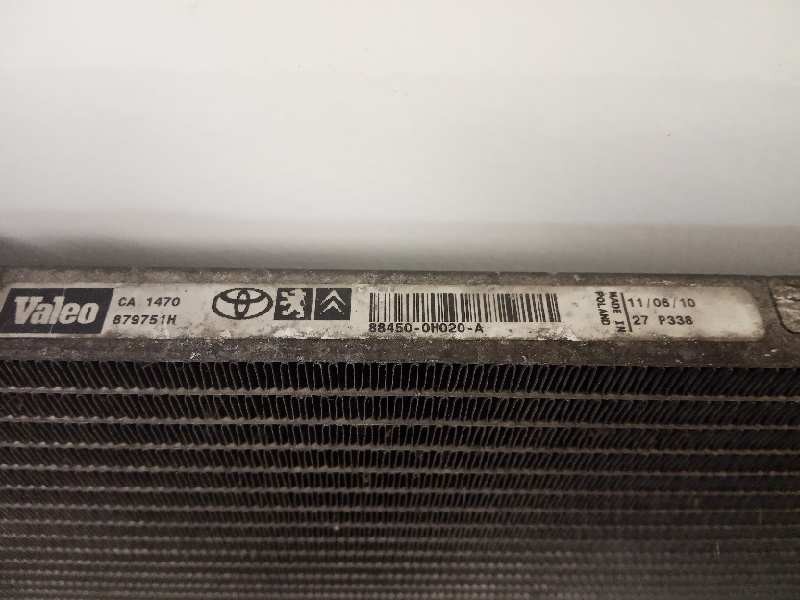 Recambio de condensador / radiador aire acondicionado para toyota aygo (kgb/wnb) 1.0 cat referencia OEM IAM 884500H020A 879751H 