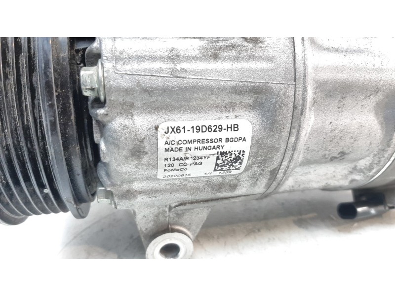 Recambio de compresor aire acondicionado para ford focus st-line referencia OEM IAM JX6119D629HB CAF601027 