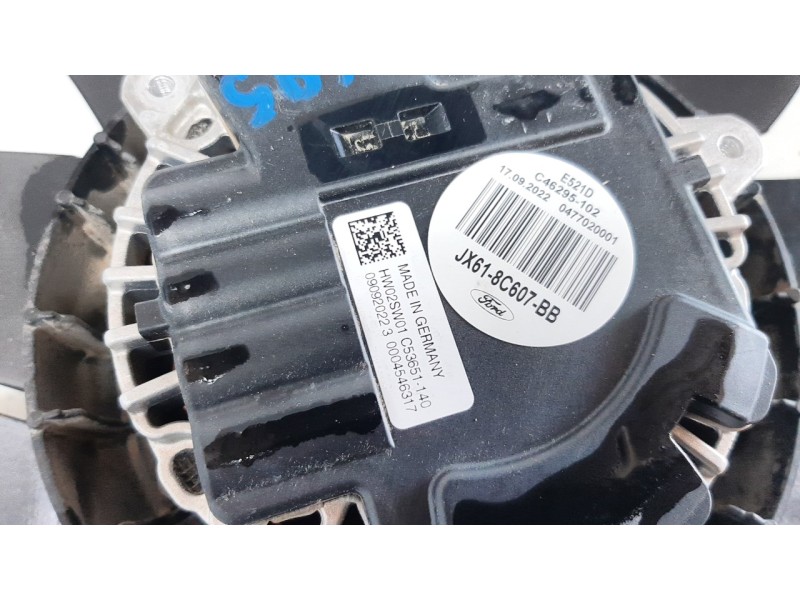 Recambio de electroventilador para ford focus st-line referencia OEM IAM JX618C607BB  