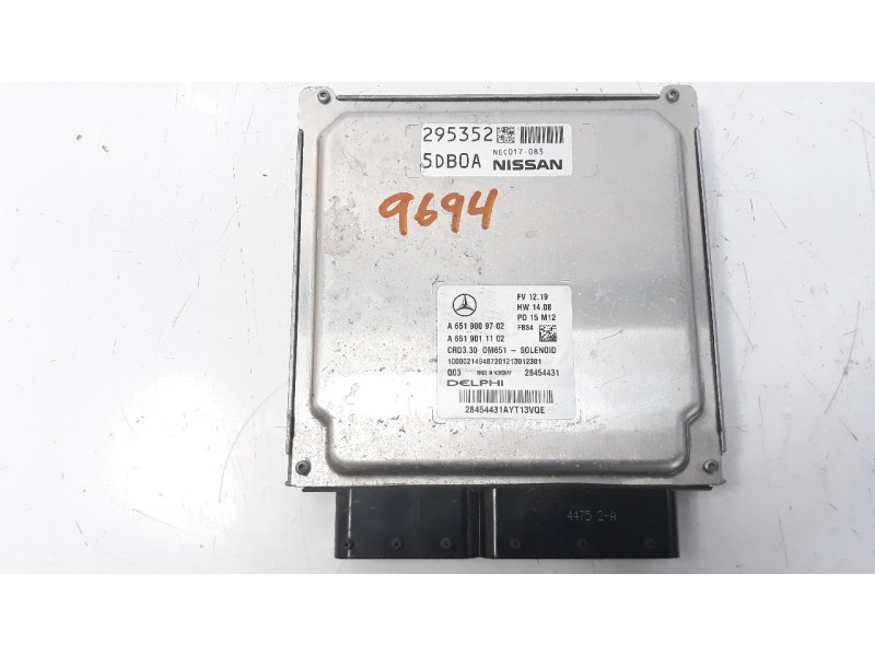 Recambio de centralita motor uce para infiniti q30 2.2d sport referencia OEM IAM A6519009702 A6519011102 