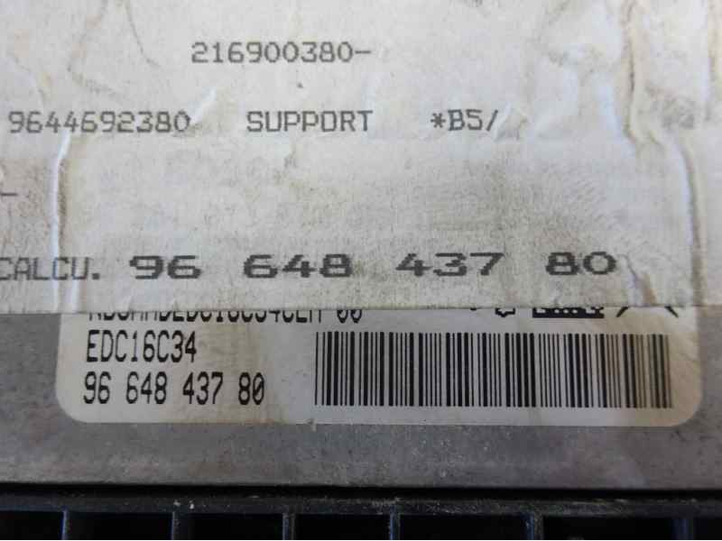 Recambio de centralita motor uce para citroen c4 berlina cool referencia OEM IAM 9664843780 9644692380 