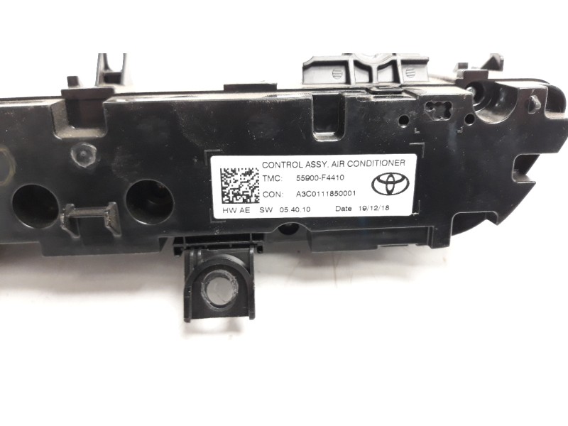 Recambio de mando climatizador para toyota c-hr referencia OEM IAM 55900F4410 A3C0111850001 