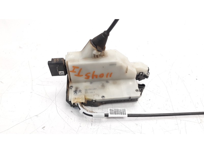 Recambio de cerradura puerta trasera izquierda para peugeot 2008 (--.2013) 1.6 blue-hdi fap referencia OEM IAM 9812501280  