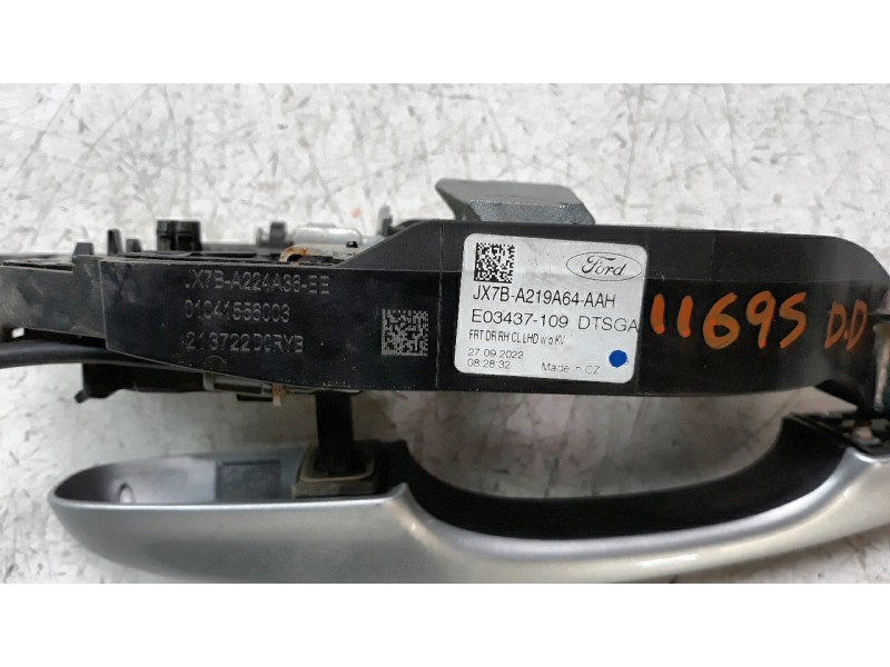 Recambio de maneta exterior delantera derecha para ford focus st-line referencia OEM IAM JX7BA219A64AAH  