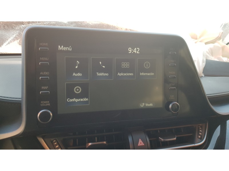 Recambio de pantalla multifuncion para toyota c-hr referencia OEM IAM 86140F4220 10R059311 CVRT29E4AE