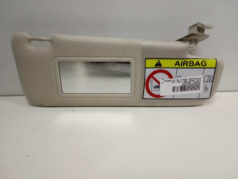 Recambio de parasol derecho para fiat nuova 500 (150) pop referencia OEM IAM 0735643368  