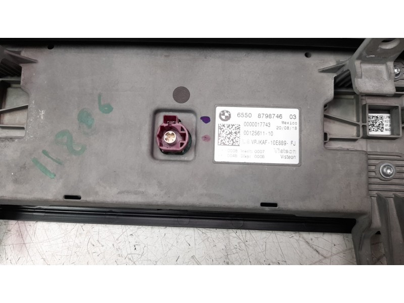 Recambio de sistema navegacion gps para bmw serie 8 coupe (g15) 840d xdrive referencia OEM IAM 65508798746 65125A36370 
