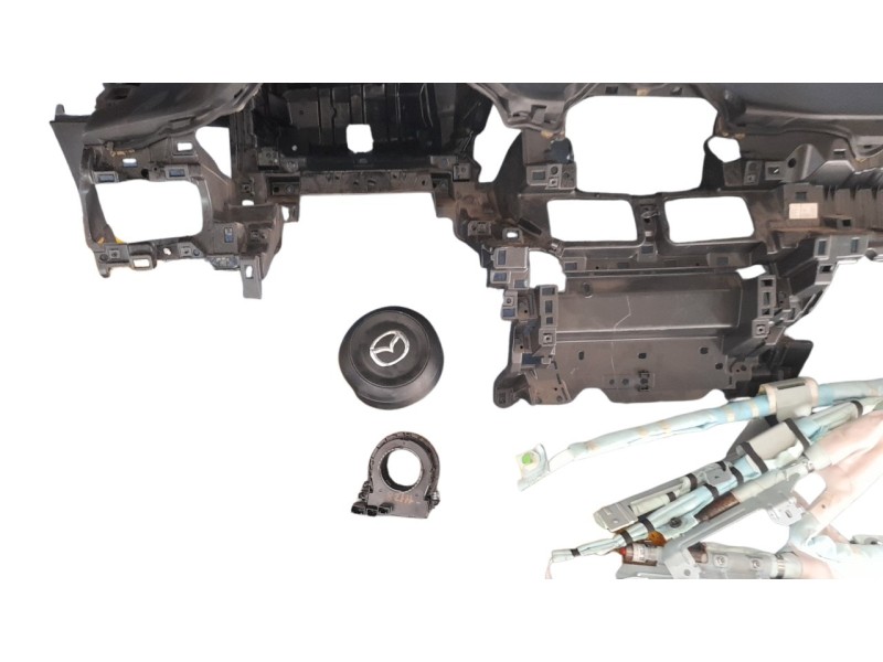 Recambio de kit airbag para mazda cx-5 2.2 turbodiesel cat referencia OEM IAM KB7W60381  