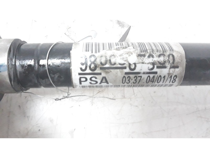 Recambio de transmision delantera izquierda para peugeot 2008 (--.2013) 1.6 blue-hdi fap referencia OEM IAM 9800387380  