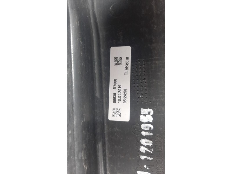 Recambio de refuerzo paragolpes trasero para hyundai tucson 1.6 crdi cat referencia OEM IAM 86631D7000  