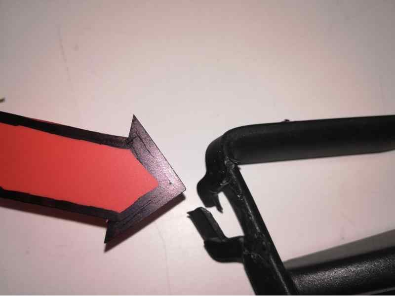 Recambio de rejilla paragolpes derecha para volkswagen golf vii lim. gti bluemotion referencia OEM IAM 5G0853666E  