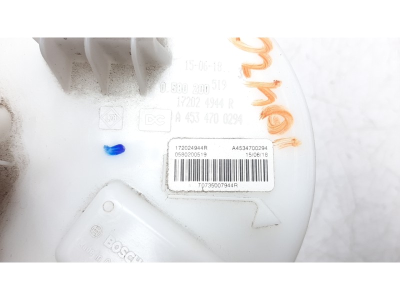 Recambio de bomba combustible para smart forfour 0.9 turbo cat referencia OEM IAM 172024944R  