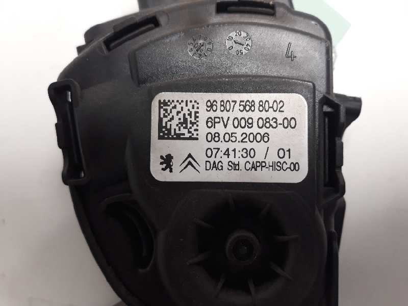 Recambio de potenciometro pedal para peugeot 207 xs referencia OEM IAM 9680756880 6PV009083 
