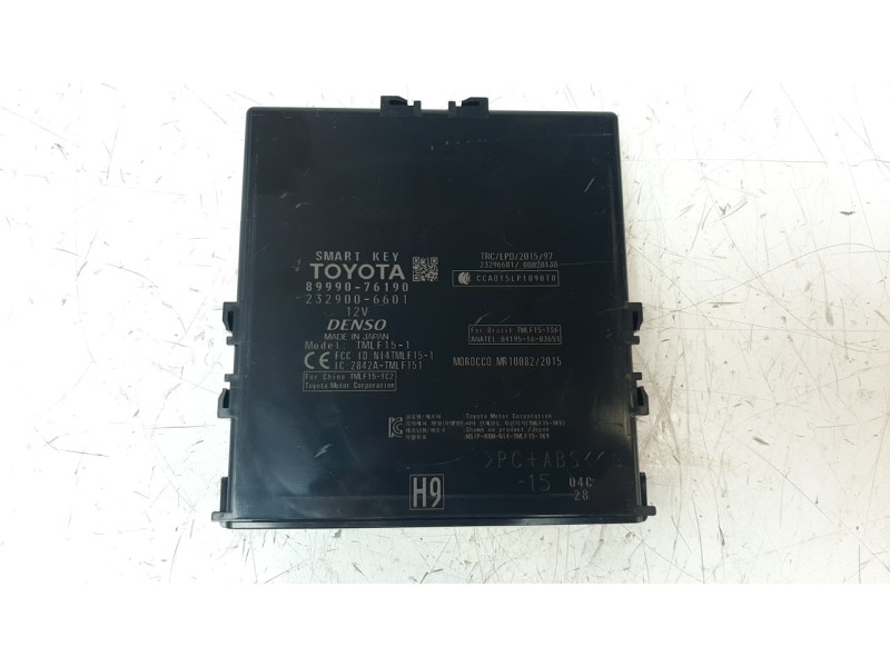 Recambio de modulo electronico para lexus ux (za10) referencia OEM IAM 8999076190  