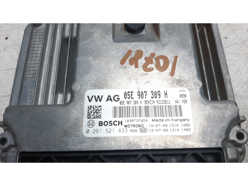 Recambio de centralita motor uce para audi a3 sportback (8vf) 1.5 16v tsi act referencia OEM IAM 05E907309H 0261S21433 