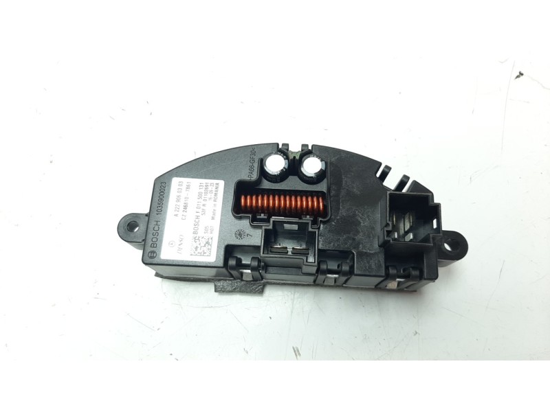 Recambio de resistencia calefaccion para mercedes-benz clase a (w176) 2.1 cdi cat referencia OEM IAM A2229060303 F011500131 
