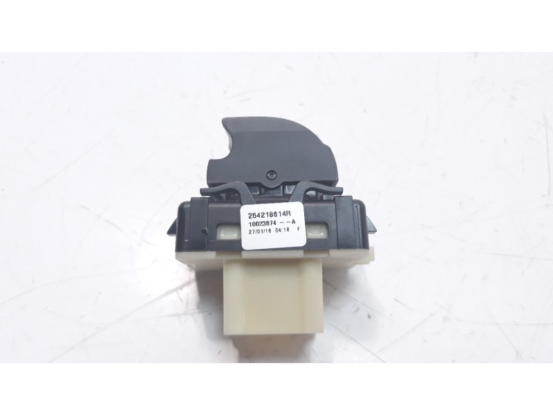 Recambio de mando elevalunas delantero derecho para renault clio iv 0.9 referencia OEM IAM 254218614R  