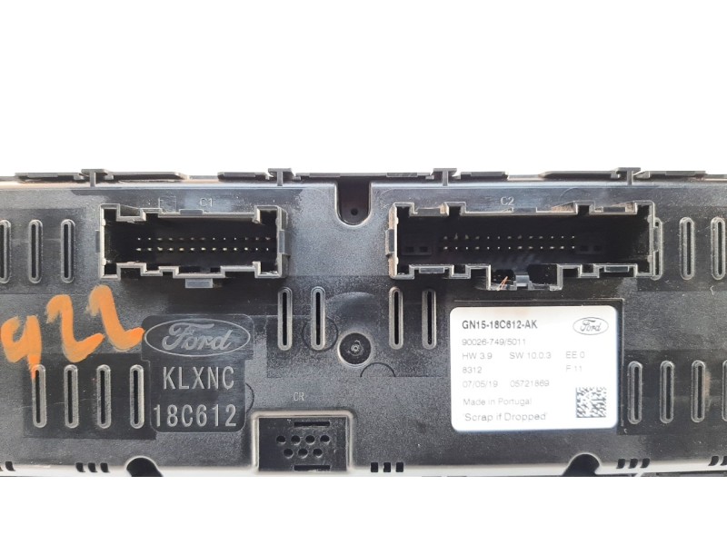 Recambio de mando climatizador para ford ecosport (cr6) trend referencia OEM IAM GN1518C512AK  