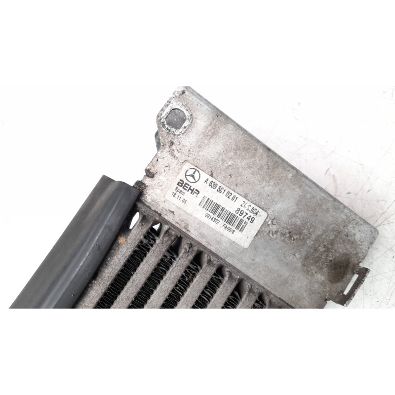 Recambio de intercooler para mercedes-benz vito (w639) basic, combi 109 cdi compacto (639.601) referencia OEM IAM A6395010201  