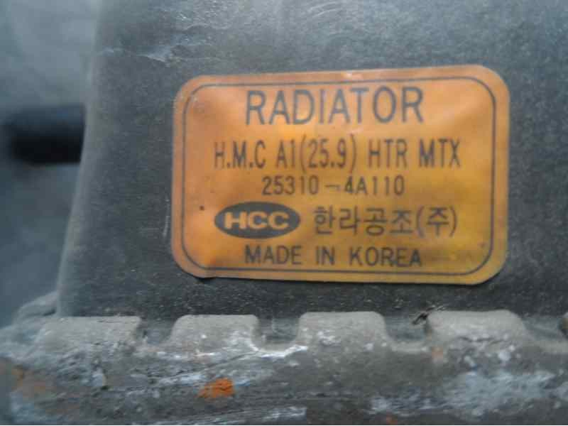 Recambio de radiador agua para hyundai h 1 starex referencia OEM IAM 253104A100 53371 