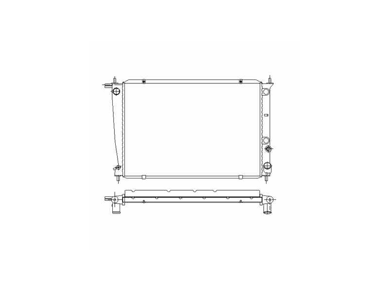 Recambio de radiador agua para hyundai h 1 starex referencia OEM IAM 253104A100 53371 