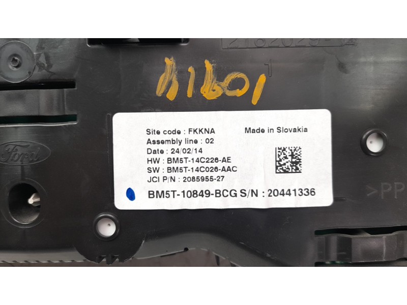 Recambio de cuadro instrumentos para ford focus lim. (cb8) edition referencia OEM IAM BM5T10849BCG  