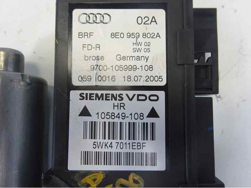 Recambio de motor elevalunas trasero derecho para audi a4 avant (8e) 1.9 tdi referencia OEM IAM 8E0959802A 9700105999 5WK47011EB