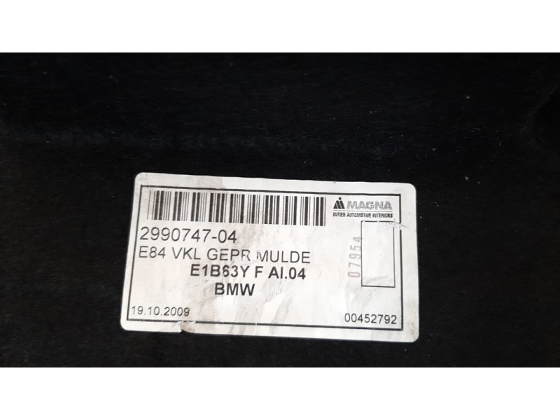 Recambio de bandeja trasera para bmw serie 5 gran turismo (f07) 530d xdrive referencia OEM IAM 2990747  