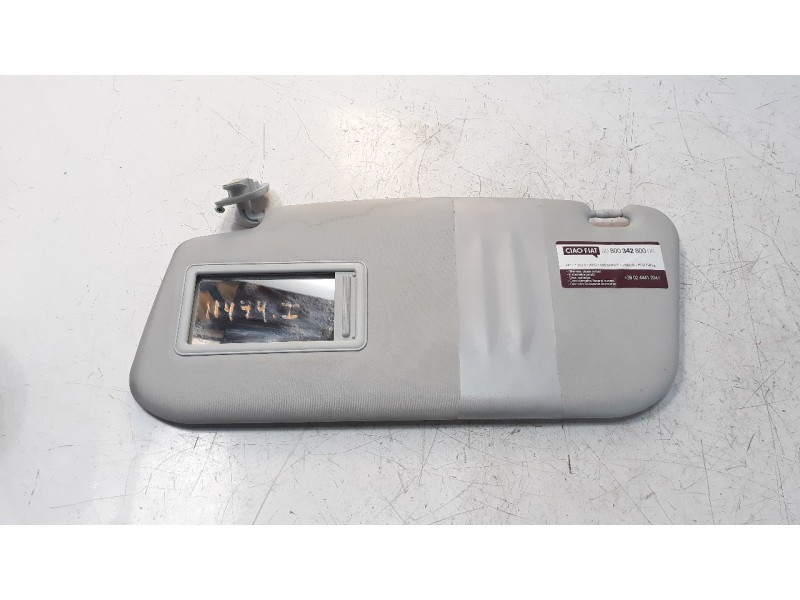 Recambio de parasol izquierdo para fiat 500 l (330) 1.3 16v jtd cat referencia OEM IAM 735589329  