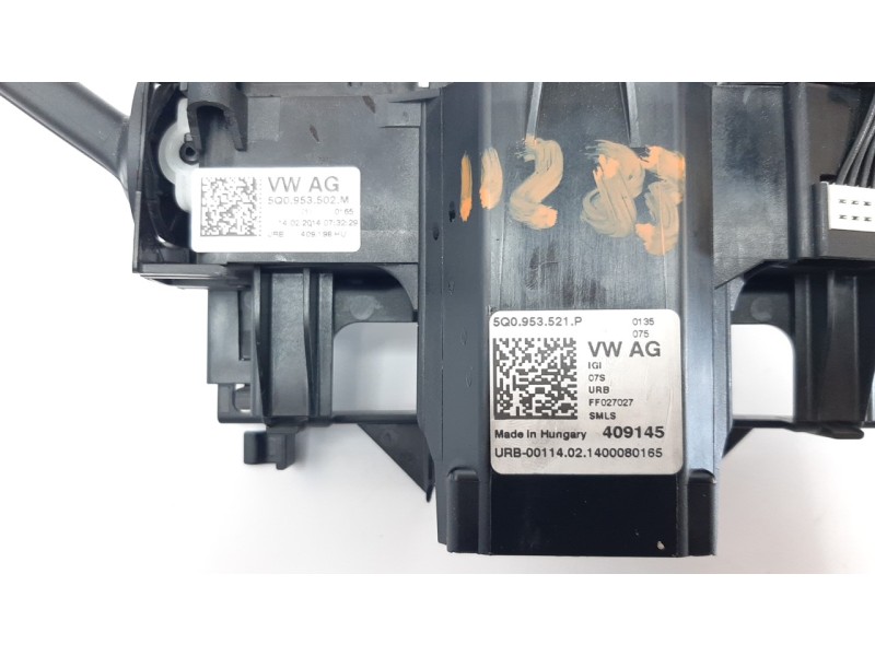 Recambio de mando multifuncion para volkswagen golf vii lim. 1.6 tdi dpf referencia OEM IAM 5Q0953521P  