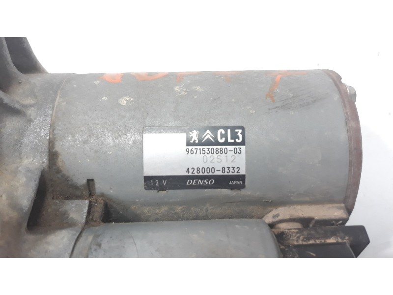 Recambio de motor arranque para citroen c4 cactus 1.2 12v e-vti referencia OEM IAM 9671530880 ARF030404HQ 
