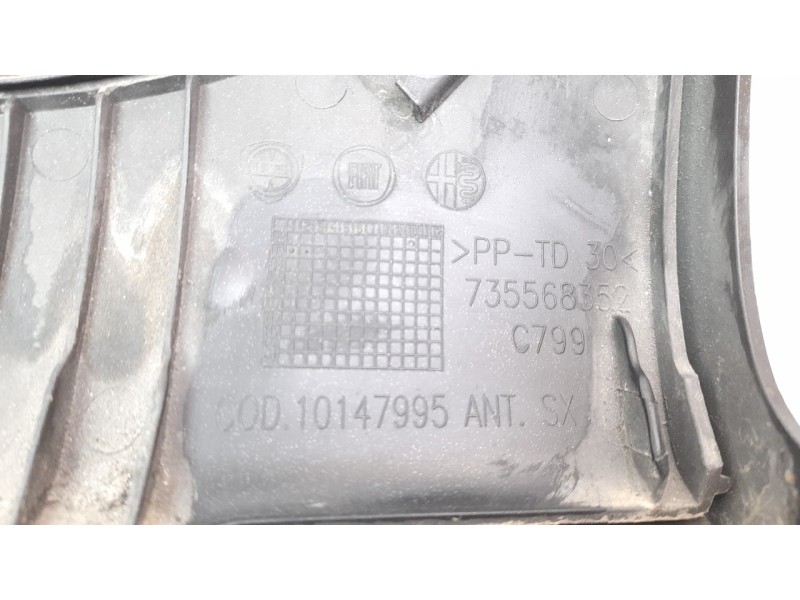 Recambio de aletin delantero izquierdo para fiat 500 l (330) 1.3 16v jtd cat referencia OEM IAM 735568352  