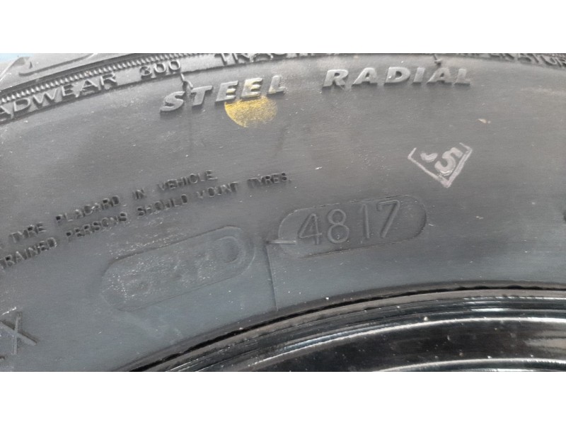 Recambio de neumatico repuesto para ford ka+ 1.2 ti-vct cat referencia OEM IAM 1756514  