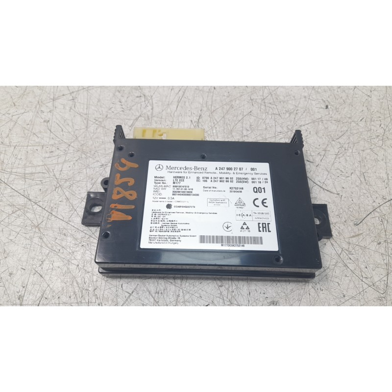 Recambio de modulo electronico para mercedes-benz clase a (bm 177) a 180 d (177.003) referencia OEM IAM A2479002707 A2479019602 