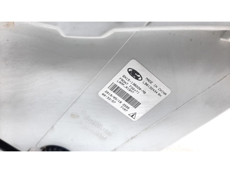 Recambio de faro antiniebla derecho para ford ecosport (cr6) trend referencia OEM IAM GN1513B220MB 10110791006 