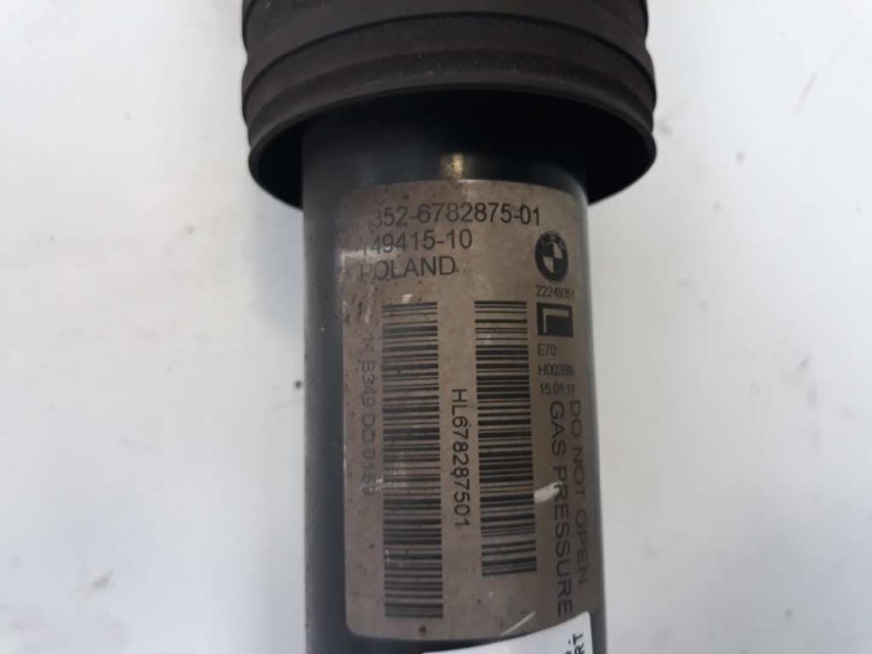 Recambio de amortiguador trasero izquierdo para bmw x5 (e70) xdrive30d referencia OEM IAM 33526782875  